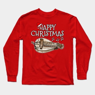 Christmas Hurdy Gurdy Teacher Xmas 2022 Long Sleeve T-Shirt